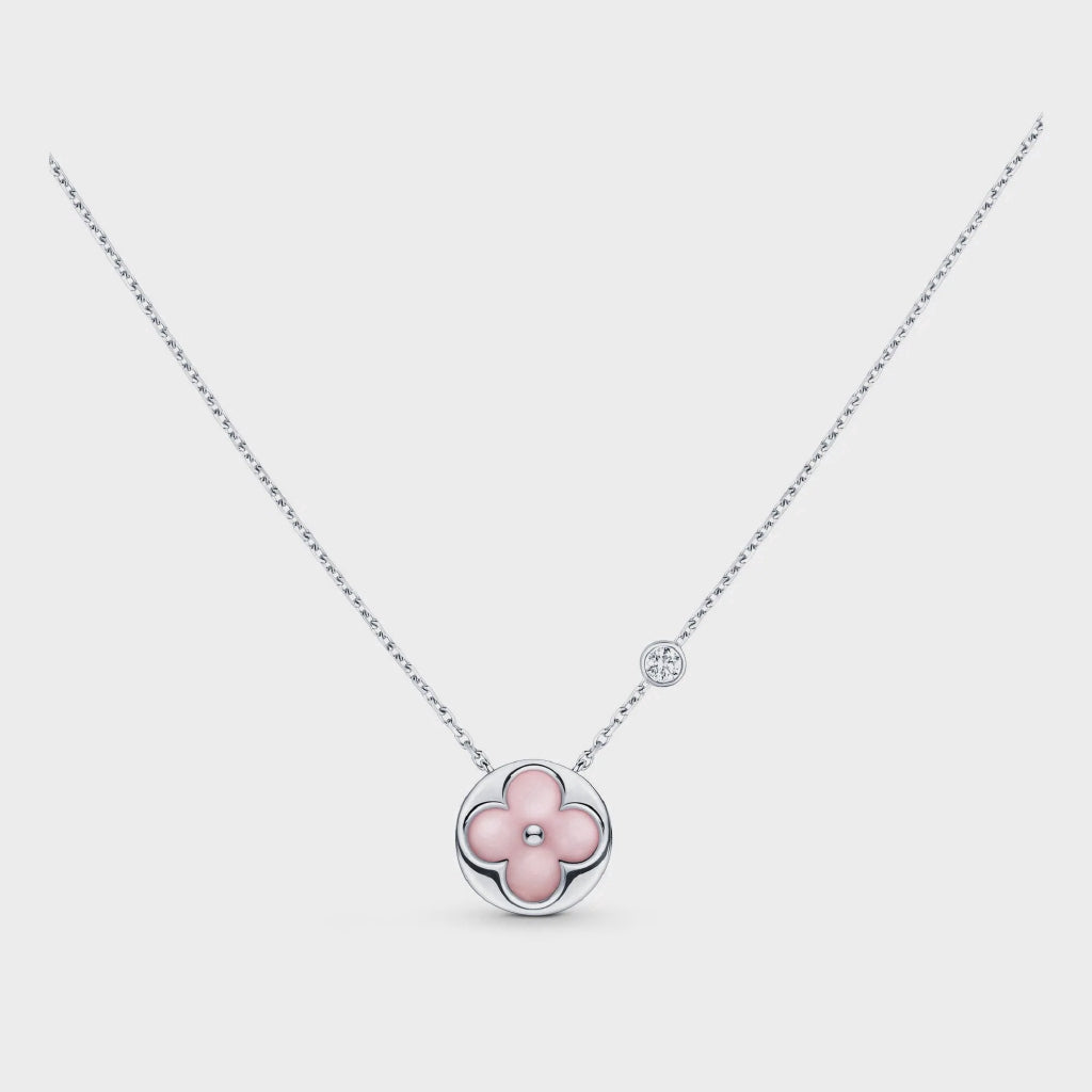 [⭐⭐JeweliWhal]SUN MOTIF PINK MOP SILVER BRACELET