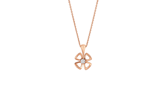 [⭐⭐JeweliWhal]FIOREVER NECKLACE DIAMOND CENTER