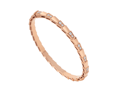 [⭐⭐JeweliWhal]SERPENTI BRACELET PINK GOLD DIAMOND