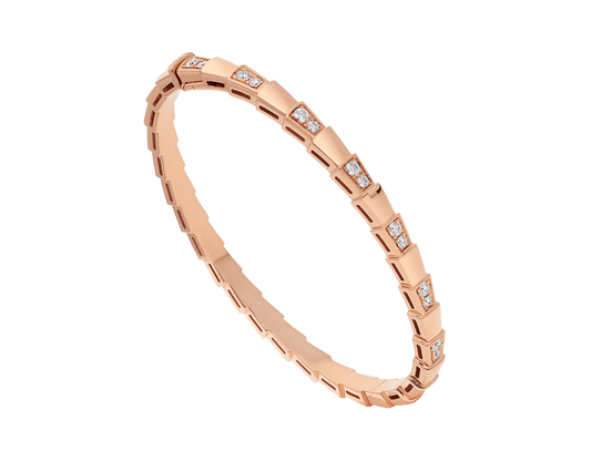 [⭐⭐JeweliWhal]SERPENTI BRACELET PINK GOLD DIAMOND