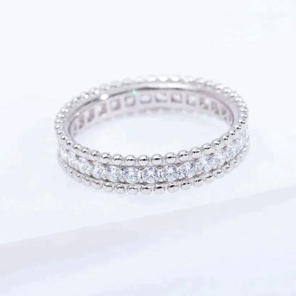 [⭐⭐JeweliWhal]PERLEE DIAMOND SILVER RING