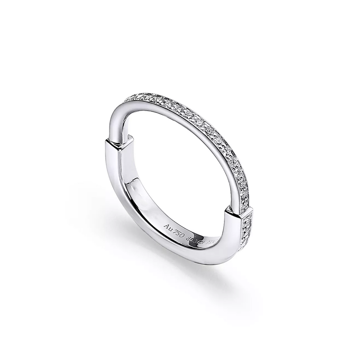 [⭐JeweliWhal]ロックリング シルバー ダイヤモンドパヴェ