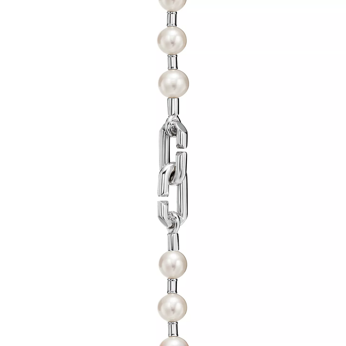 [⭐JeweliWhal]PEARL LOCK SILVER BRACELET