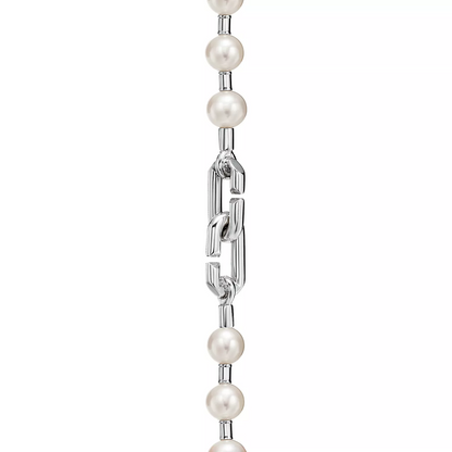 [⭐JeweliWhal]PEARL LOCK SILVER BRACELET