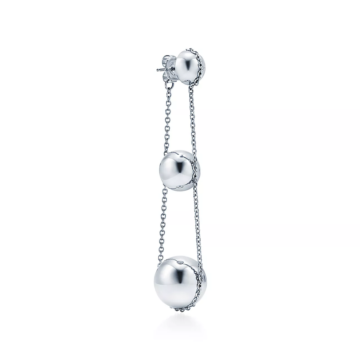 [⭐JeweliWhal]TRIPLE DROP SILVER EARRINGS
