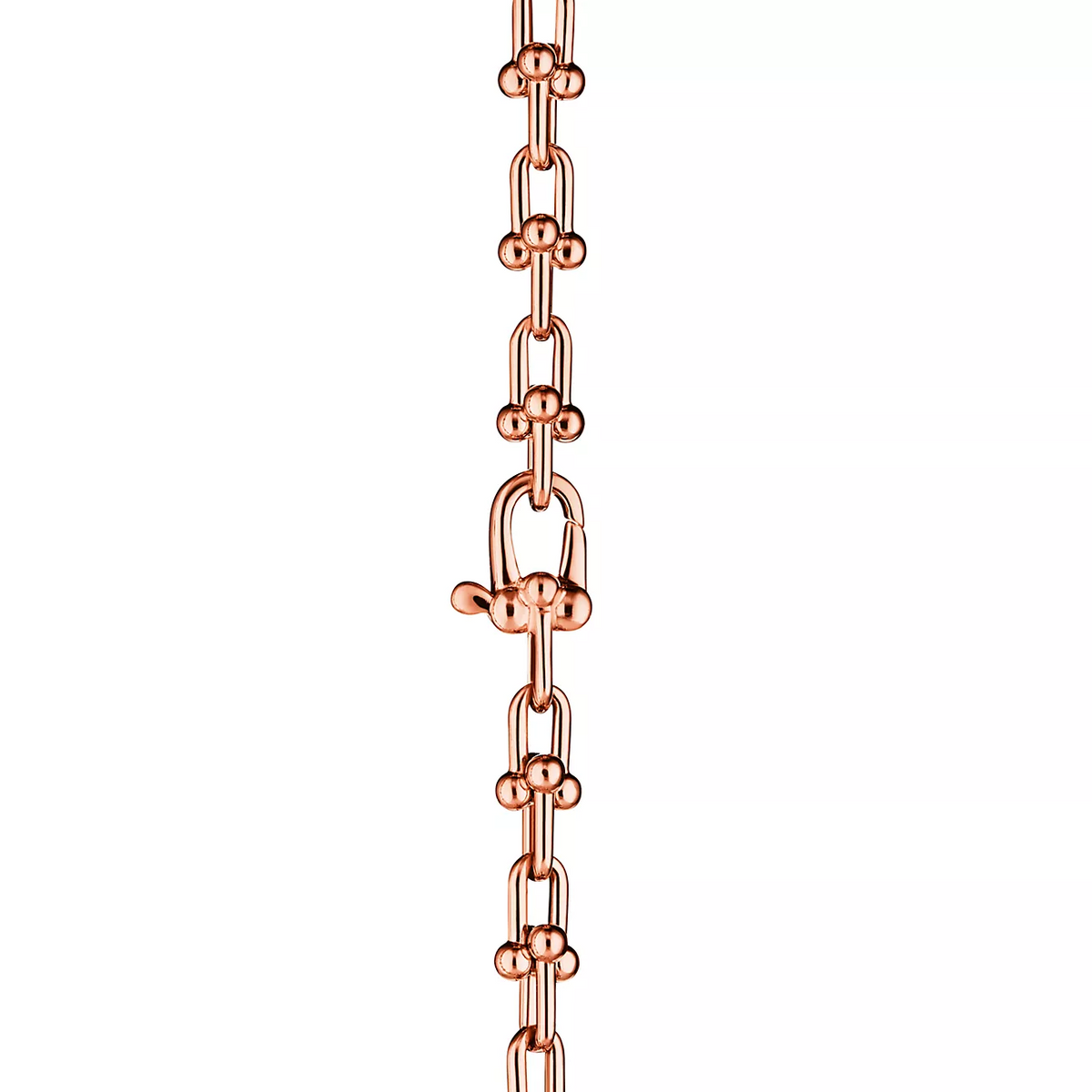 [⭐JeweliWhal]HARDWEAR MICRO LINK 44 MOTIF PINK GOLD BRACELET