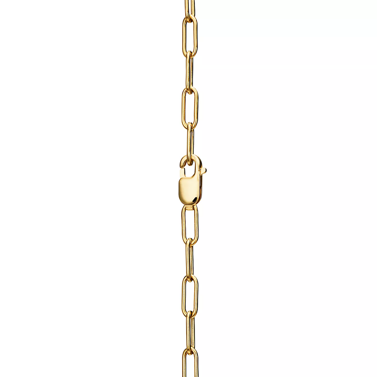 [⭐JeweliWhal]LOCK NECKLACE MEDIUM PENDANT GOLD PAVED DIAMONDS