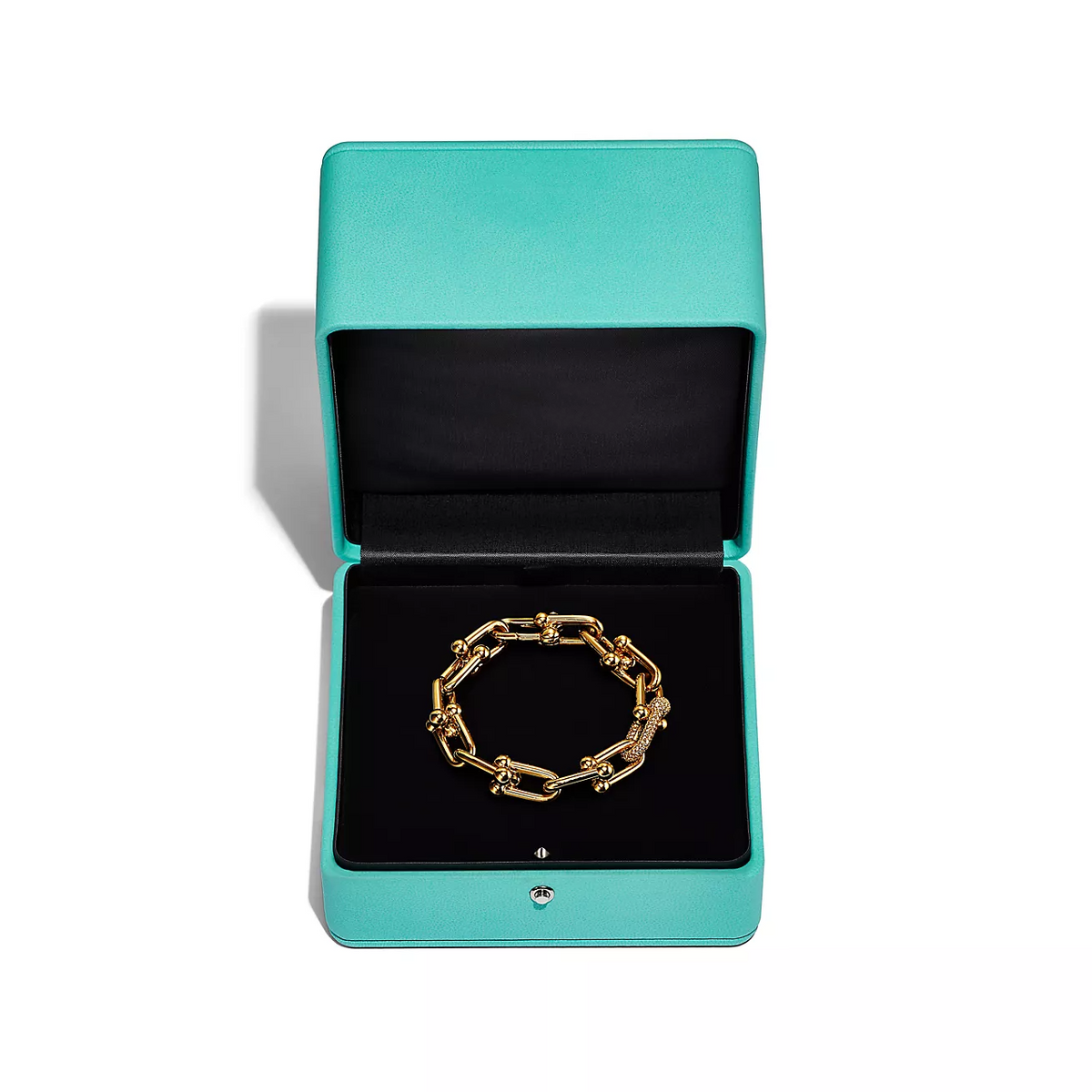 [⭐JeweliWhal]HARDWEAR LARGE LINK GOLD DIAMOND BRACELET
