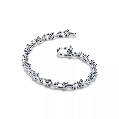 [⭐JeweliWhal]HARDWEAR SMALL LINK 26 MOTIF SILVER BRACELET