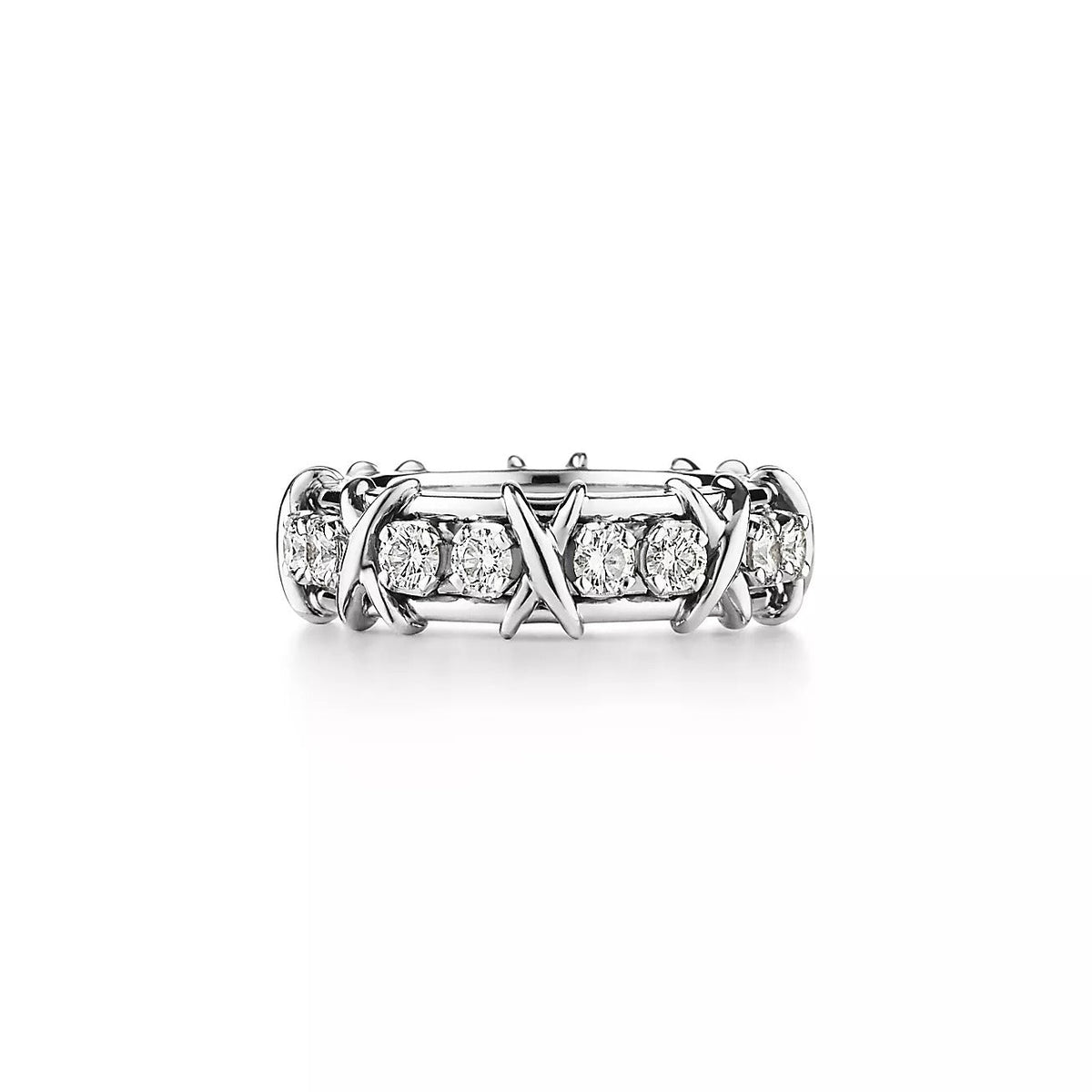 [⭐JeweliWhal]SIXTEEN STONE SILVER RING