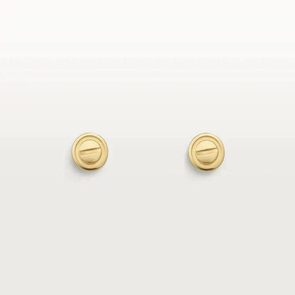 [⭐⭐JeweliWhal]LOVE EARRINGS GOLD 10MM
