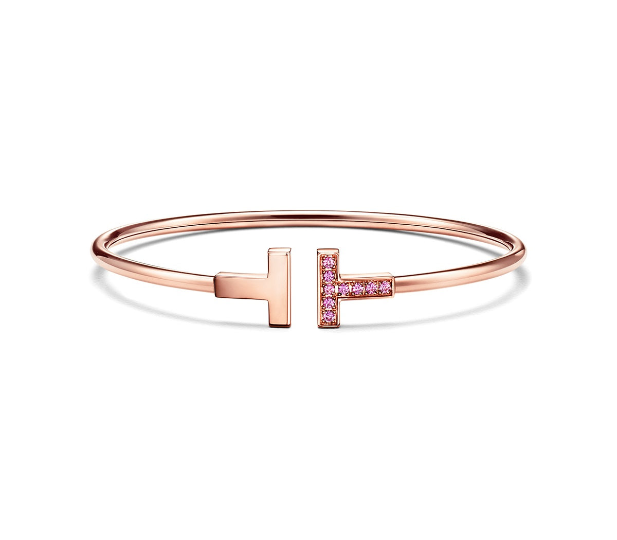 [⭐JeweliWhal]T PINK GOLD PINK DIAMOND BRACELET