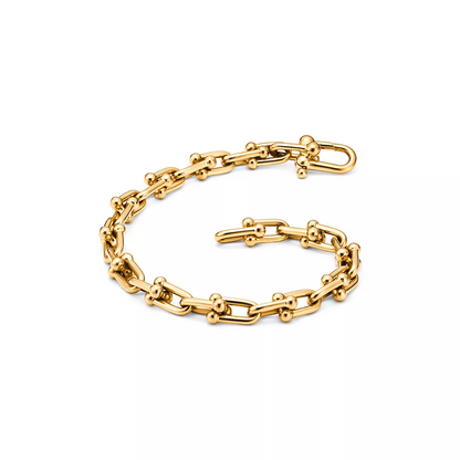 [⭐JeweliWhal]HARDWEAR SMALL LINK 26 MOTIF GOLD BRACELET