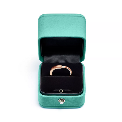 [⭐JeweliWhal]LOCK RING PINK GOLD