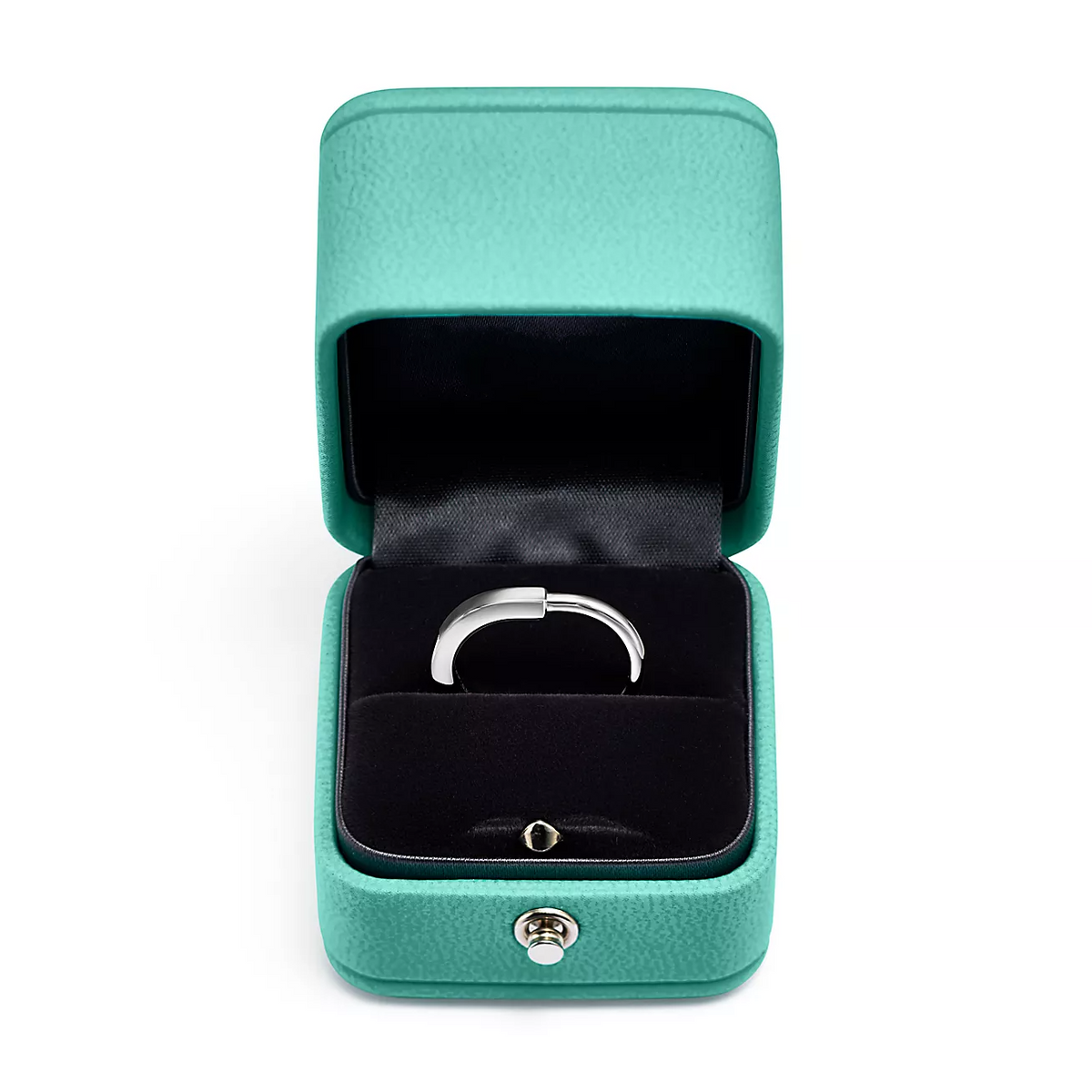 [⭐JeweliWhal]LOCK RING SILVER