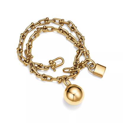 [⭐JeweliWhal]HARDWEAR SMALL WRAP GOLD BRACELET
