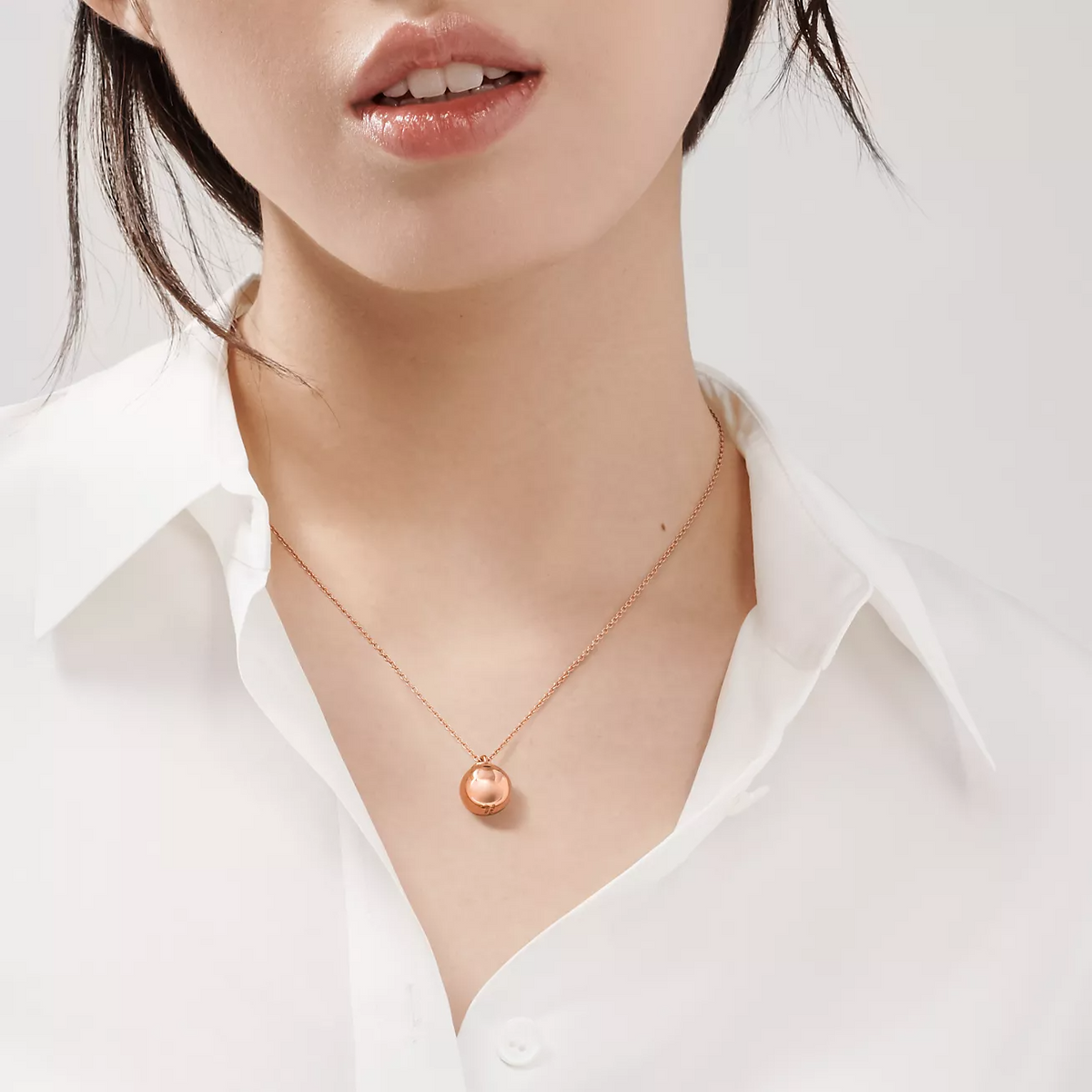 [⭐JeweliWhal]ボールペンダント 12.75MM ネックレス
