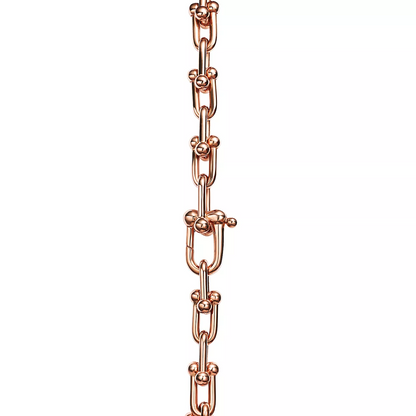 [⭐JeweliWhal]HARDWEAR SMALL LINK 26 MOTIF PINK GOLD BRACELET