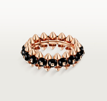 [⭐⭐JeweliWhal]CLASH ELEGANT ROSE GOLD RING FEATURING NATURAL AGATE