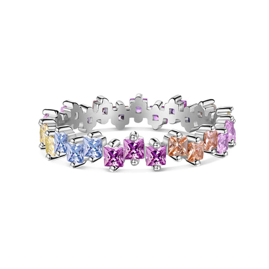 [Manual]Mixed Colorful Square Staggered Rings