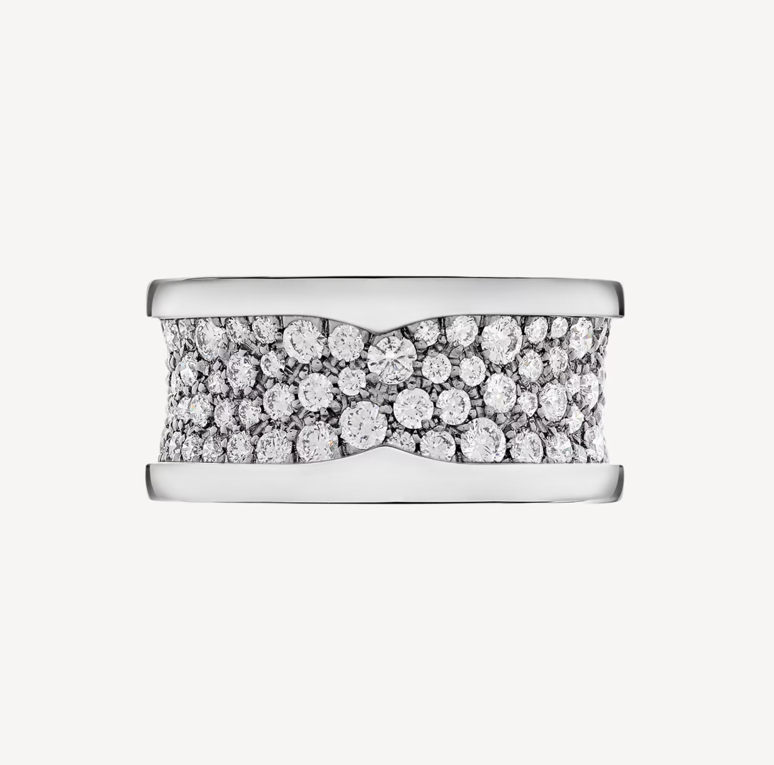 [⭐⭐JeweliWhal]ZERO 1 WITH PAVED DIAMONDS ON THE SPIRAL RING