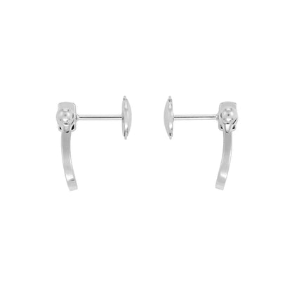 [⭐⭐JeweliWhal]FORCE 10 フルダイヤモンド スタッドピアス ミニモデル