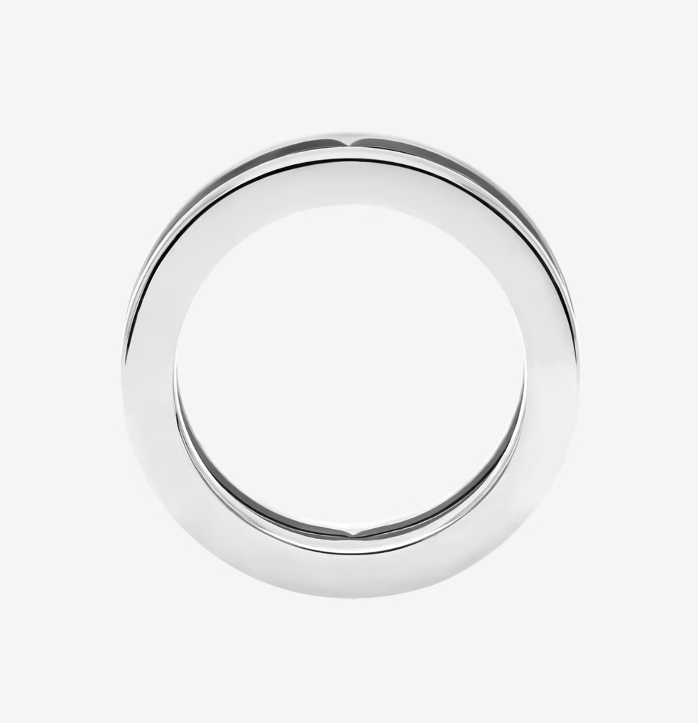 [⭐⭐JeweliWhal]ZERO 1 ONE-BAND WITH OPENWORK LOGO SPIRAL RING