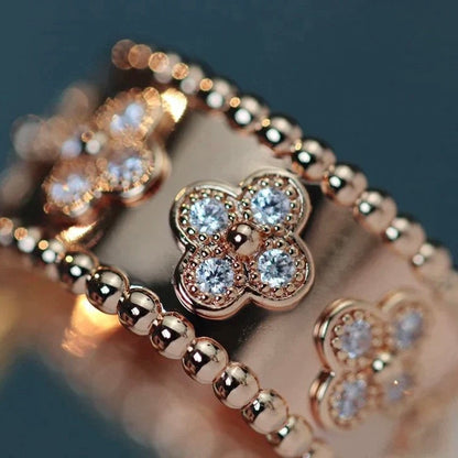 [⭐⭐JeweliWhal]CLOVER KALEIDOSCOPE RING 10MM