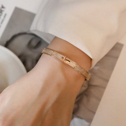 [⭐⭐JeweliWhal]KELLY BRACELET DIAMOND PAVED