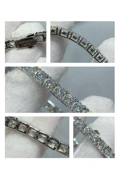 [⭐⭐JeweliWhal jewelrys]TENNIS BRACELET WITH FULL DIAMOND SETTING