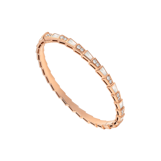 [⭐⭐JeweliWhal]SERPENTI BRACELET PINK GOLD MOP DIAMOND