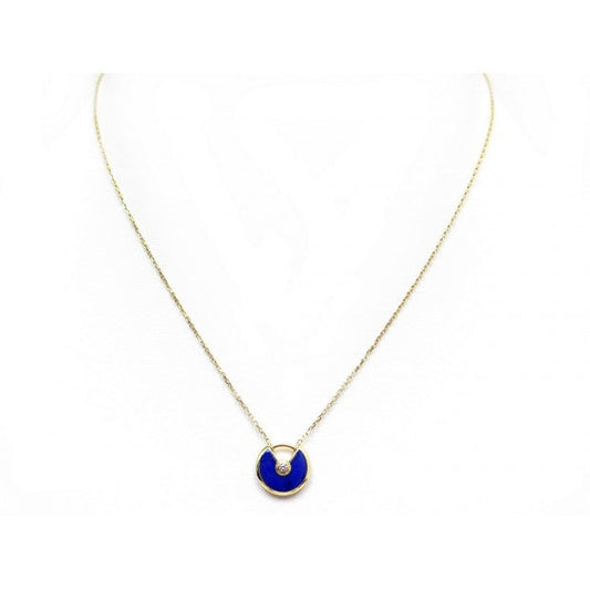 [⭐⭐JeweliWhal]AMULETTE ROSE GOLD AGATE NECKLACE
