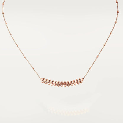 [⭐⭐JeweliWhal]CLASH PINK GOLD NECKLACE