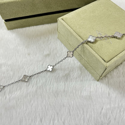 [⭐⭐JeweliWhal]CLOVER 6 MOTIF WHITE MOP BRACELET
