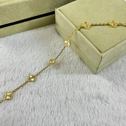 [⭐⭐JeweliWhal]CLOVER 6 MOTIF DIAMOND BRACELET
