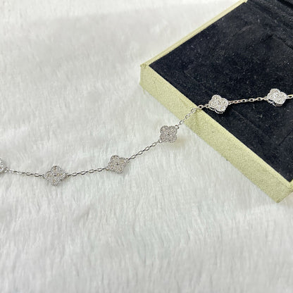 [⭐⭐JeweliWhal]CLOVER 6 MOTIF DIAMOND BRACELET