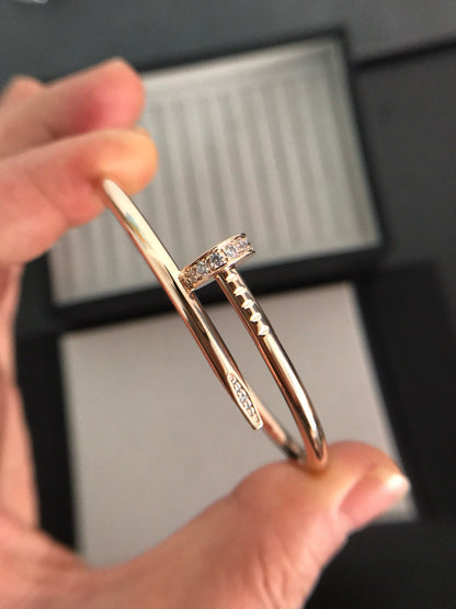 [⭐⭐JeweliWhal]JUSTE BRACELET 3.5MM DIAMONDS