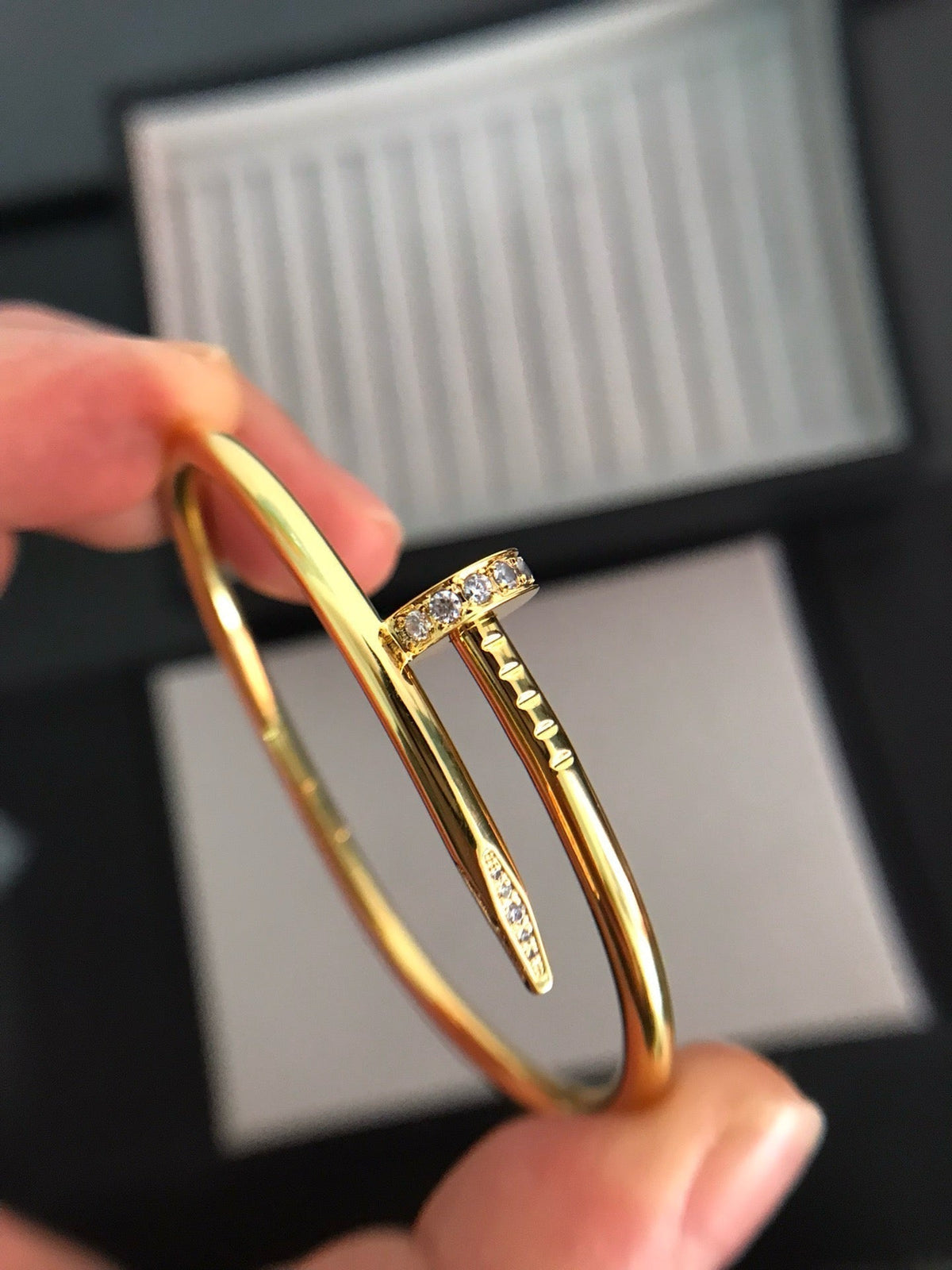 [⭐⭐JeweliWhal]JUSTE BRACELET 3.5MM DIAMONDS