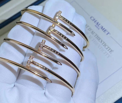 [⭐⭐JeweliWhal]JUSTE BRACELET 2.5MM DIAMONDS