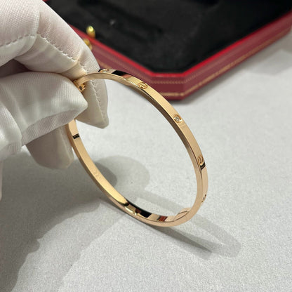 [⭐⭐JeweliWhal]LOVEブレスレット 3.65mm ダイヤモンド6石