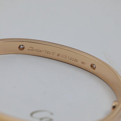 [⭐⭐JeweliWhal]LOVE BRACELET 6.1MM 4 DIAMONDS