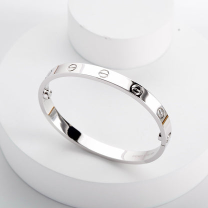 [⭐⭐JeweliWhal]LOVE BRACELET 6.1MM NO DIAMONDS