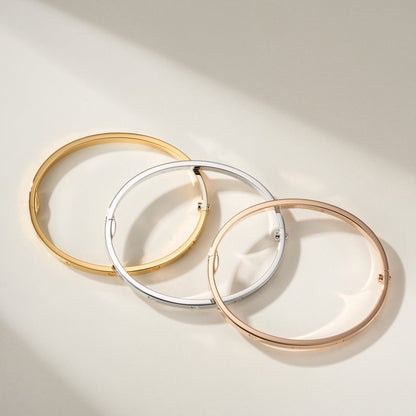 [⭐⭐JeweliWhal]LOVEブレスレット 3.65mm ダイヤモンド6石
