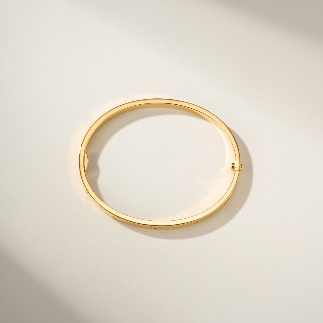 [⭐⭐JeweliWhal]LOVEブレスレット 3.65mm ダイヤモンド6石