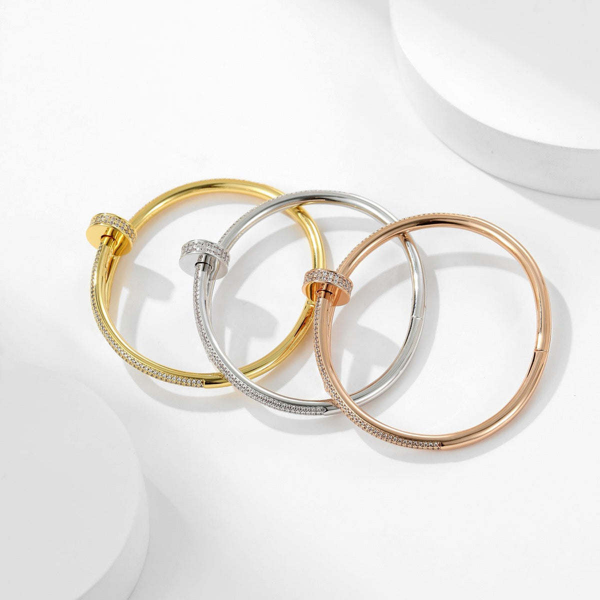 {
  "⭐⭐JeweliWhal": "ジュスト アン クル ブレスレット 3.5mm オールダイヤモンド"
}