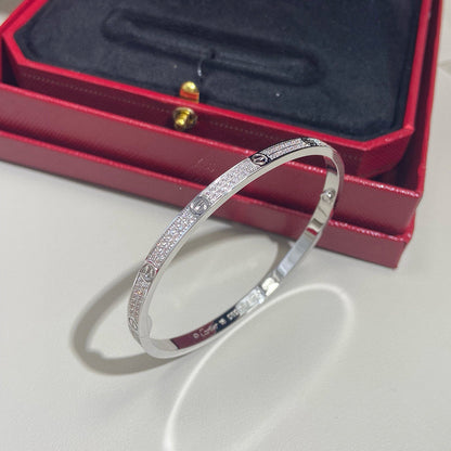 [⭐⭐JeweliWhal]LOVEブレスレット ダイヤモンドパヴェ 3.65MM