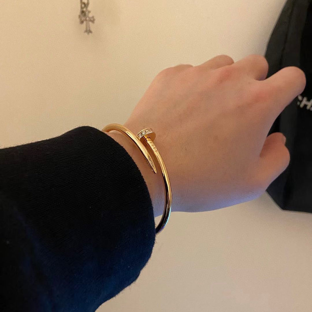 [⭐⭐JeweliWhal]JUSTE BRACELET 2.5MM DIAMONDS