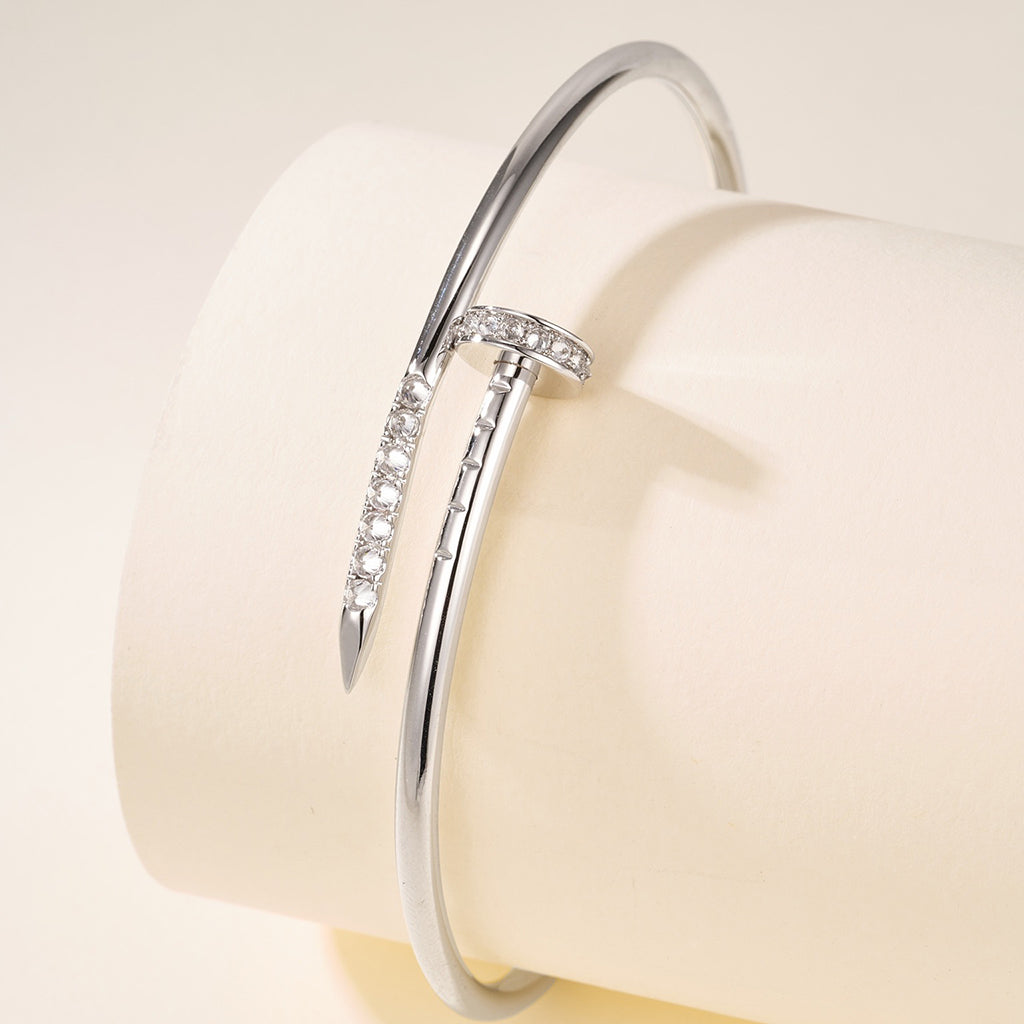 [⭐⭐JeweliWhal]JUSTE BRACELET 2.5MM DIAMONDS