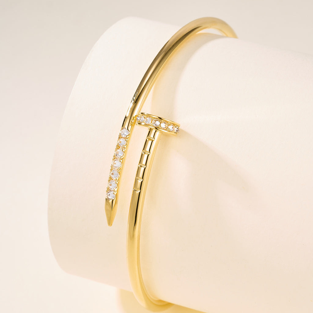 [⭐⭐JeweliWhal]JUSTE BRACELET 2.5MM DIAMONDS