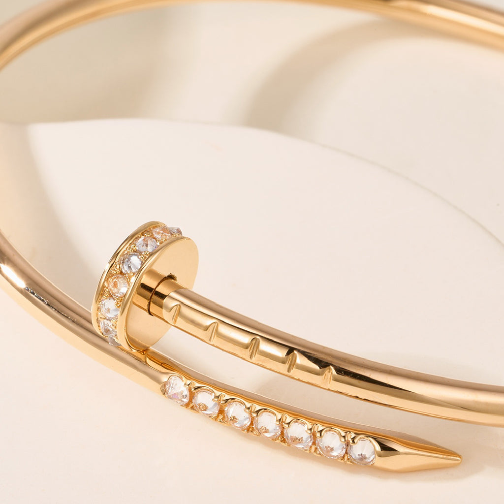 [⭐⭐JeweliWhal]JUSTE BRACELET 2.5MM DIAMONDS